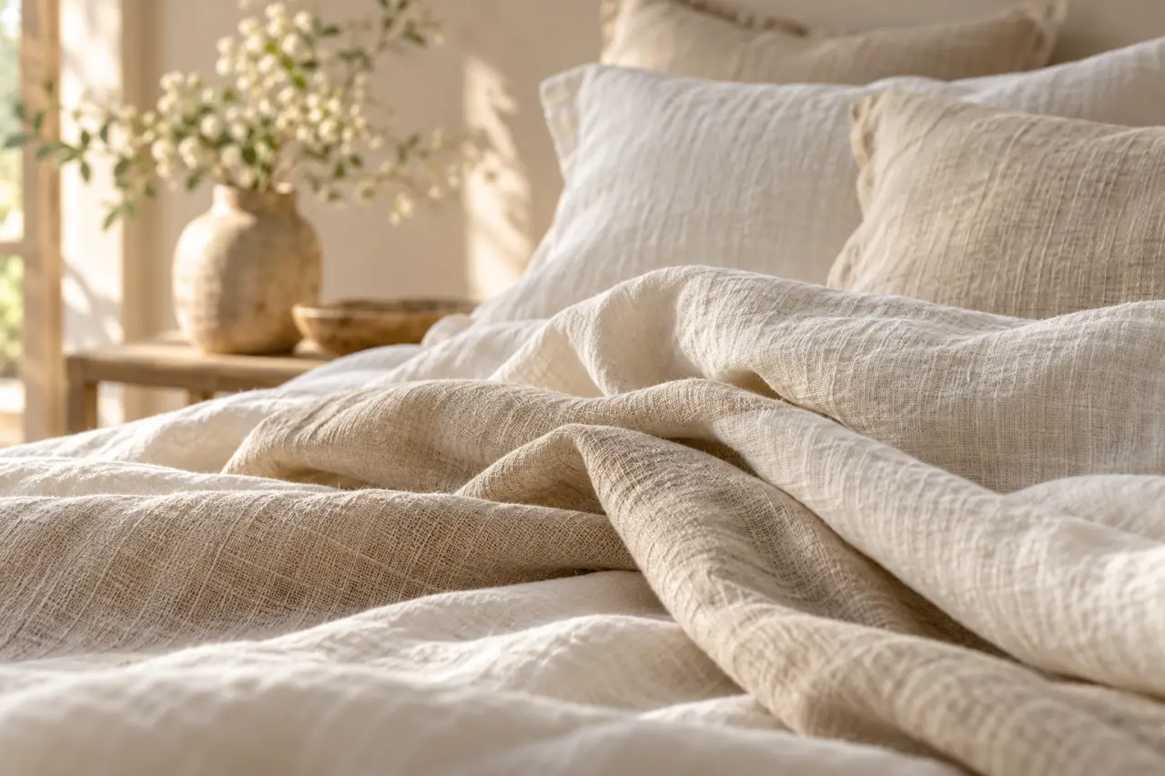 Harmony linge de maison : le charme du lin, sans confondre marque française et fabrication