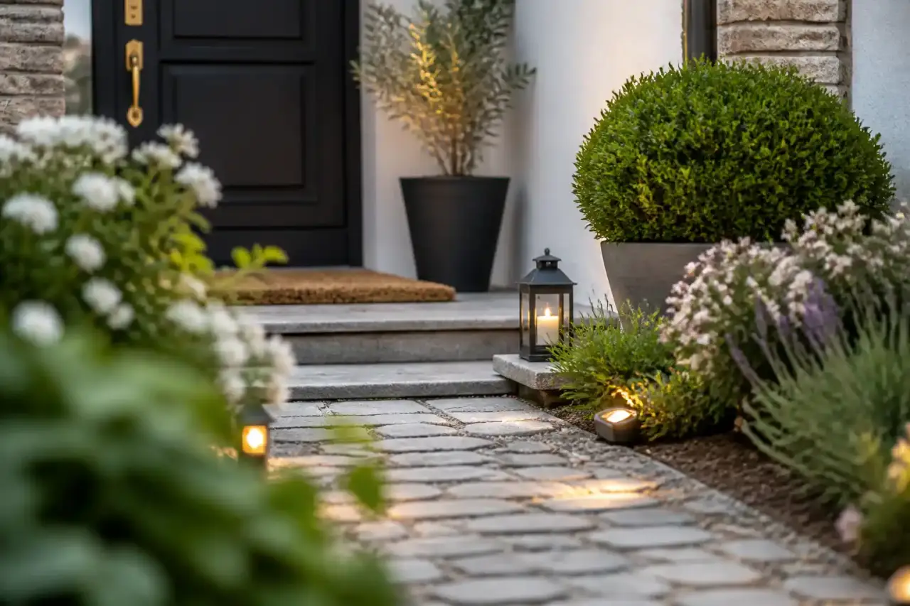 Idée déco extérieur devant maison : comment soigner le seuil, l’allée et les plantations ?